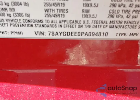 2023 Tesla Model Y Awd/Long Range Dual Motor All-Wheel Drive из США, поврежденный, VIN 7SAYGDEE0PA094810